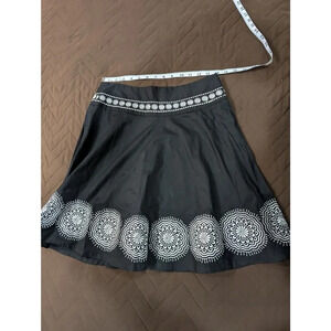 Women's black cotton w/white embroidery detail by Heart Soul Junior's size 1